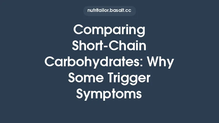 Comparing Short‑Chain Carbohydrates: Why Some Trigger Symptoms Thumbnail