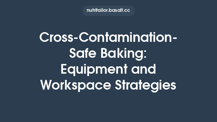 Cross‑Contamination‑Safe Baking: Equipment and Workspace Strategies Thumbnail