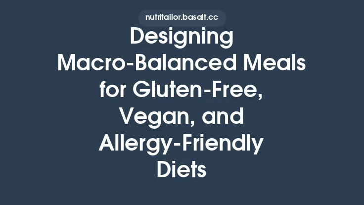 Designing Macro‑Balanced Meals for Gluten‑Free, Vegan, and Allergy‑Friendly Diets Thumbnail