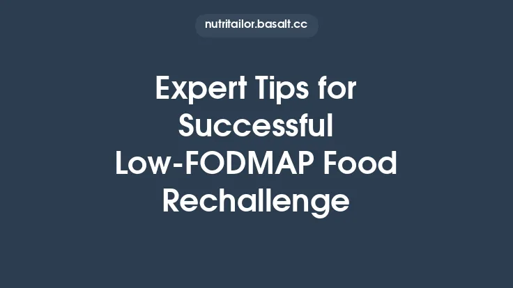 Expert Tips for Successful Low‑FODMAP Food Rechallenge Thumbnail