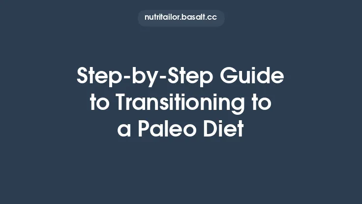 Step‑by‑Step Guide to Transitioning to a Paleo Diet Thumbnail