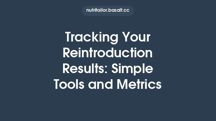 Tracking Your Reintroduction Results: Simple Tools and Metrics Thumbnail