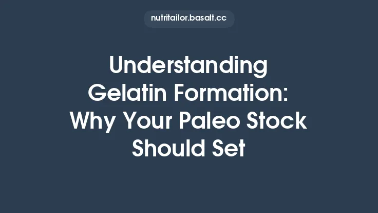 Understanding Gelatin Formation: Why Your Paleo Stock Should Set Thumbnail