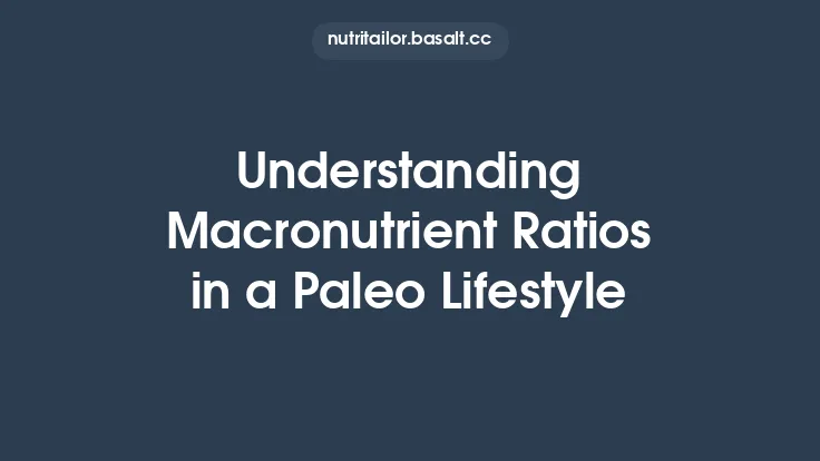 Understanding Macronutrient Ratios in a Paleo Lifestyle Thumbnail